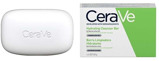 CeraVe tisztító és hidratáló kemény szappan 128 g