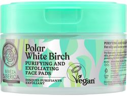 Polar White Birch Čisticí a exfoliační tampony na obličej 20 ks