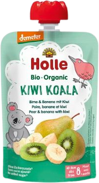 Holle Bio pyré - Kiwi Koala- Hruška a banán s kiwi 100 g
