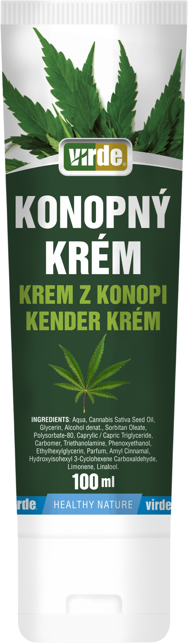 Virde Konopný krém kloubní mazání 100 ml