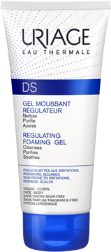 Uriage Čisticí gel pro suchou a podrážděnou pokožku D.S. (Regulating Foaming Gel) 150 ml