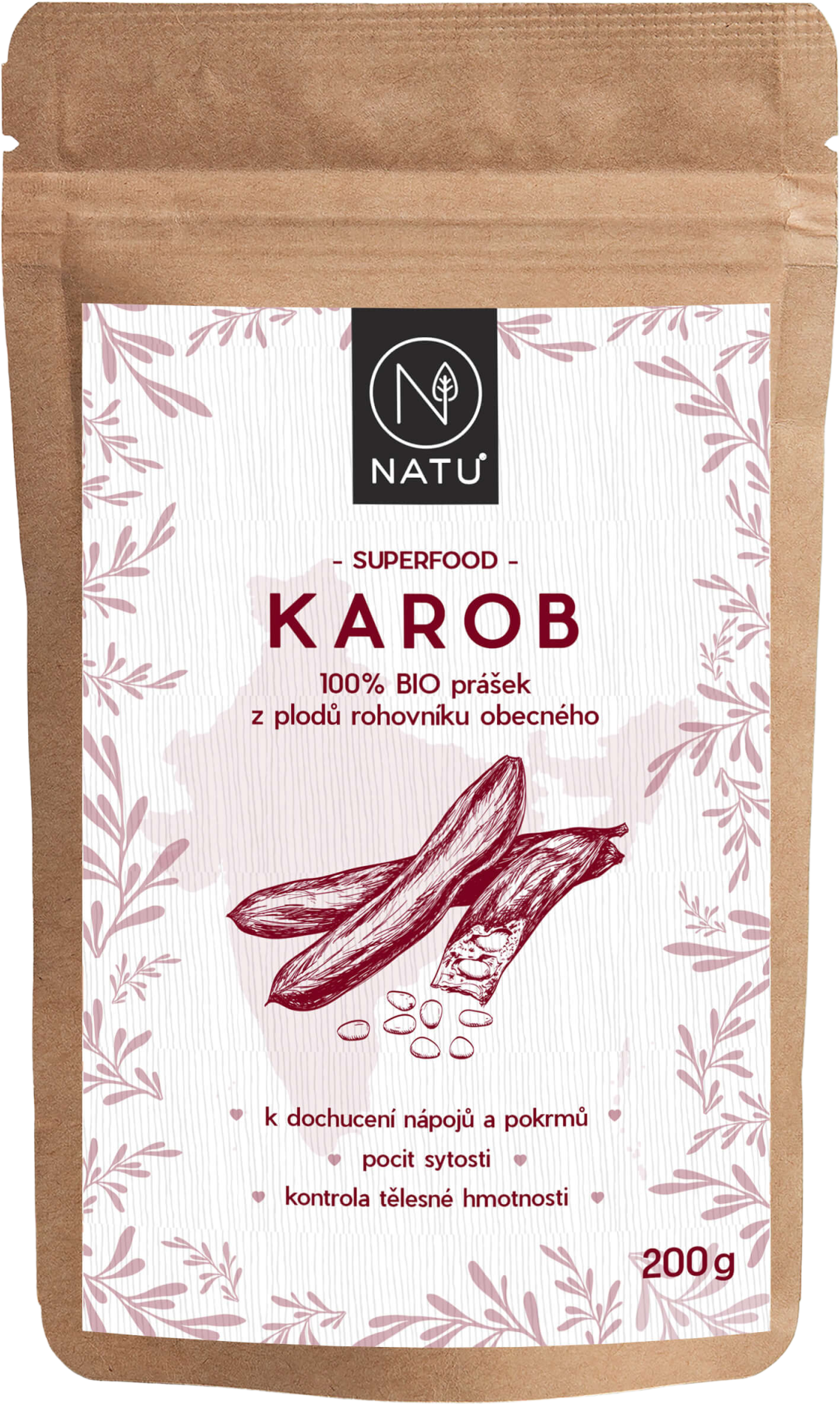 Natu Karob BIO 200 g