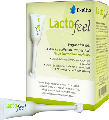 Exeltis Lactofeel Vaginální gel 7 x 5 ml