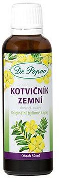 Dr.Popov Kapky bylinné Kotvičník zemní 50 ml