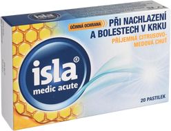 Isla Medic Acute citrus-med 20 pastilek