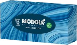 Moddia Papírové kapesníčky 4vrstvé box 100 ks