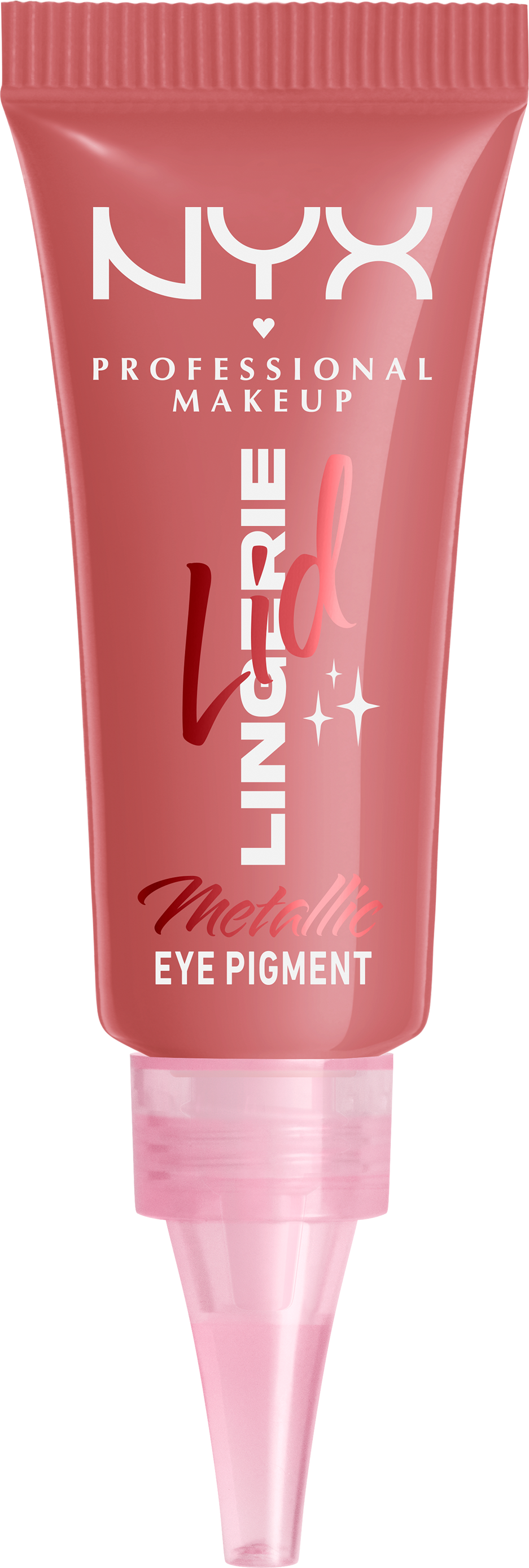 NYX Professional Makeup Tekuté oční stíny Lid Lingerie - 04 Risky Rosé 6 ml