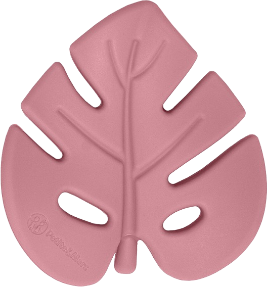 Petite&Mars Set jídelní silikonový TAKE&MATCH, Dusty Rose 6m+, 4 ks