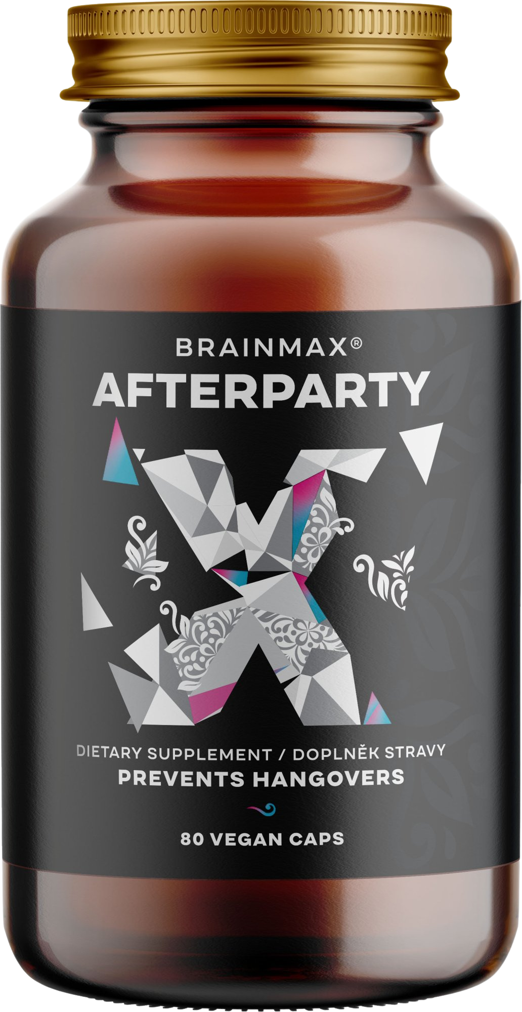 BrainMax AFTERPARTY, Bojovník za rána bez těžkých kocovin 80 kapslí