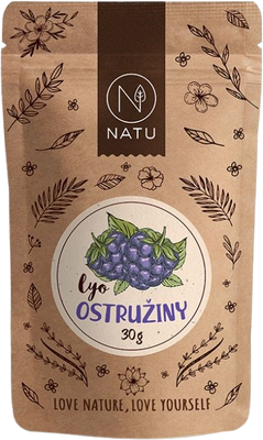 Natu Lyofilizované ostružiny 30 g