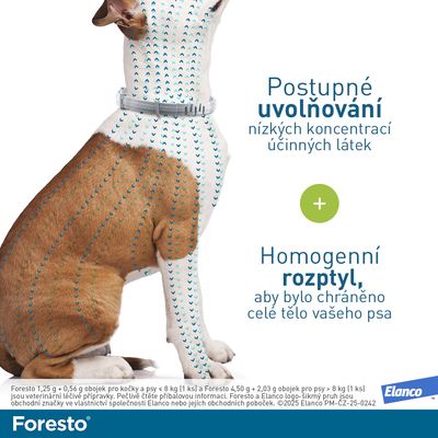 Foresto Obojek pro psy nad 8 kg 70 cm