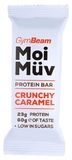 GymBeam Proteinová tyčinka MoiMüv crunchy caramel 60 g