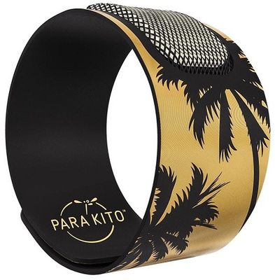 Parakito Repelentní náramek zlato-černý  + 2náplně 1 ks