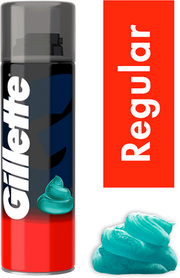 Gillette Regular gel na holení 200 ml