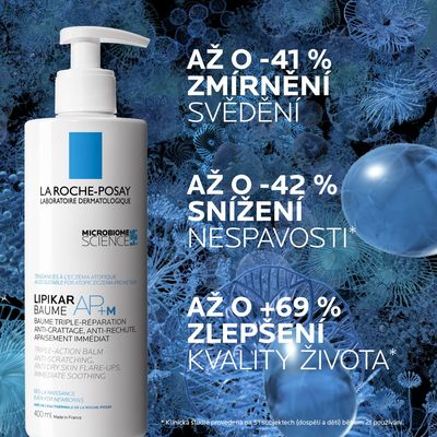 La Roche Posay Lipikar Baume AP M 400 ml Pilulka.cz