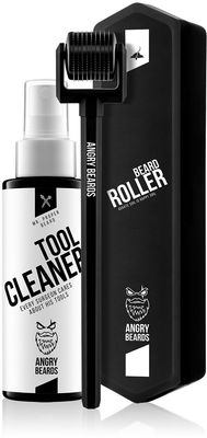 Angry Beards Váleček na růst vousů s čističem 50 ml