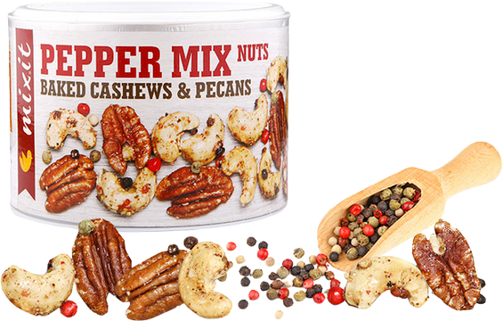 Mixit Oříšky z pece - čtyři druhy pepře 150 g