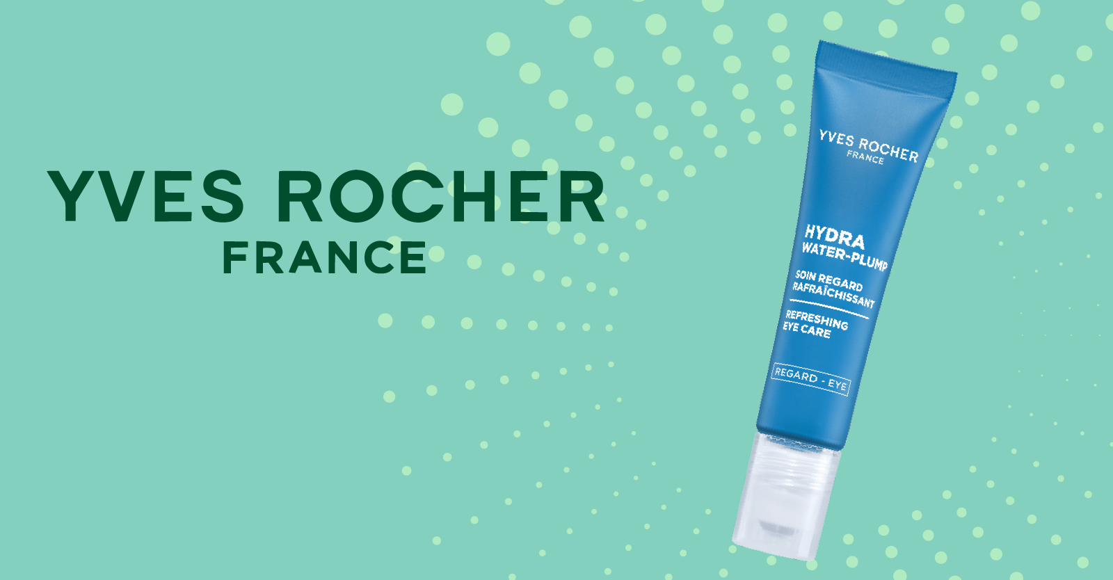 Yves Rocher Hydra Water-Plump, Osvěžující péče na okolí očí 15 ml
