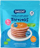 Smileat BIO bezlepková celozrnná směs na lívance s borůvkami s vitaminem B1 8M+ 125 g
