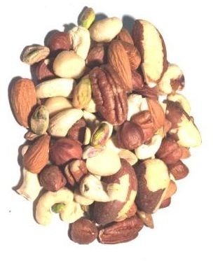 GymBeam Mix přírodních ořechů 500 g