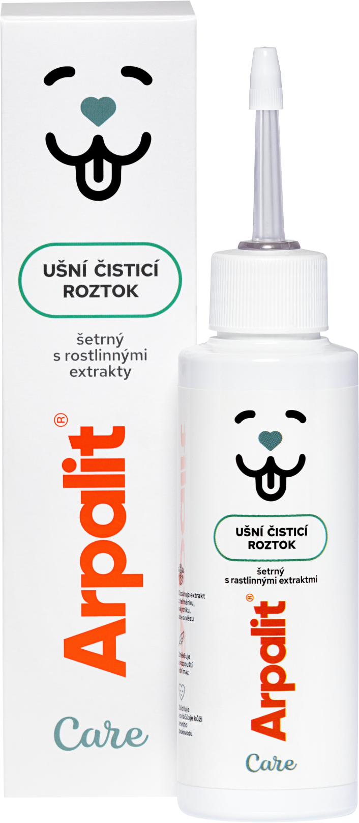 Arpalit Care Ušní čisticí roztok s rostlinnými extrakty 100 ml