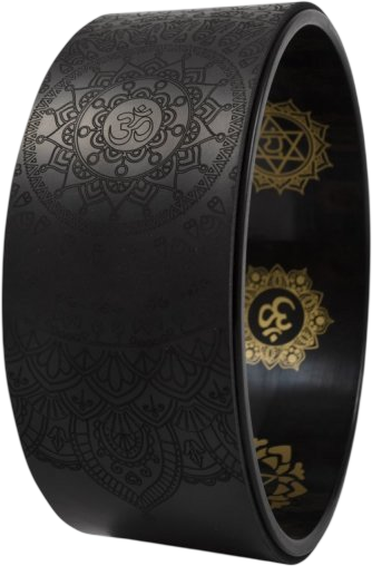 Sharp Shape Yoga wheel Mantra černý