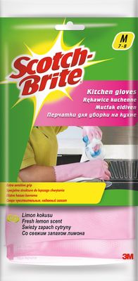 3M Scotch-Brite® Ultra Sensitive kuchyňské rukavice, citronová vůně 1 ks
