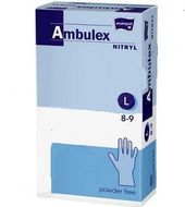 Ambulex Nitryl rukavice nitril.nepudrované L 100 ks