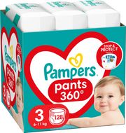 Pampers Active Baby Pants Kalhotkové plenky vel. 3, 6-11 kg, 128 ks