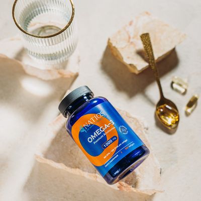 Natios Omega-3 Premium Anchovies 1000 mg 100 kapslí