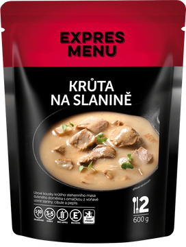 EXPRES MENU Krůta na slanině 2 porce 600 g