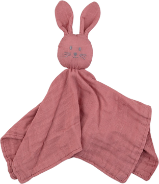 Petite&Mars Mazlíček bambusový mušelínový Hugo Dusty Rose 0m+