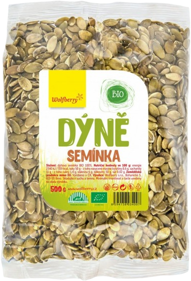 Wolfberry Dýňové semínko loupané BIO 500 g