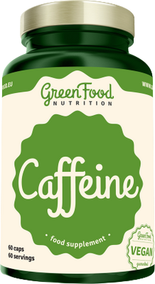 GreenFood Nutrition Kofein 60 kapslí