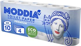 Moddia Toaletní papír 4vrstvý 10 ks