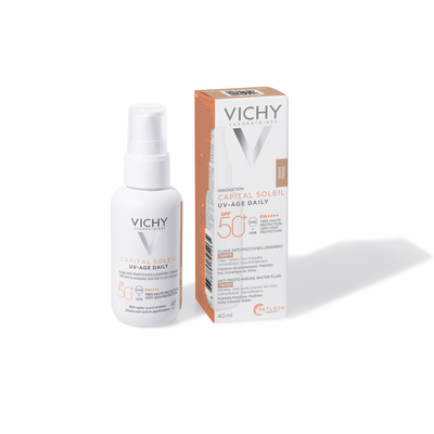 Vichy UV-Age Daily Tónovaný Fluid bránícií fotostárnutí SPF50+ 40 ml
