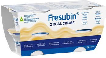 Fresubin 2 kcal Creme Vanilka por.sol. 4 x 125 ml