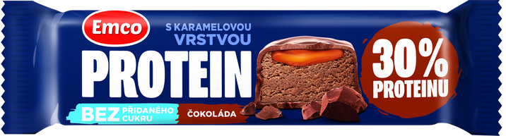 Emco Proteinová tyčinka čoko/karamel 45 g