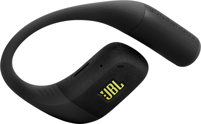JBL Endurance Zone Black and Lime, bezdrátová sportovní sluchátka v otevřeném designu