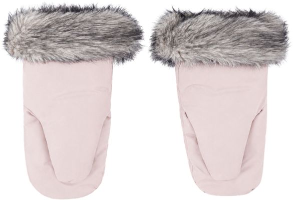 Petite&Mars Set zimní fusak Arctic 4v1 + rukavice na kočárek Fjora Rose Petal