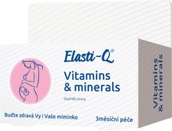 Elasti-Q Vitamins & Minerals s postupným uvolňováním 90 tablet