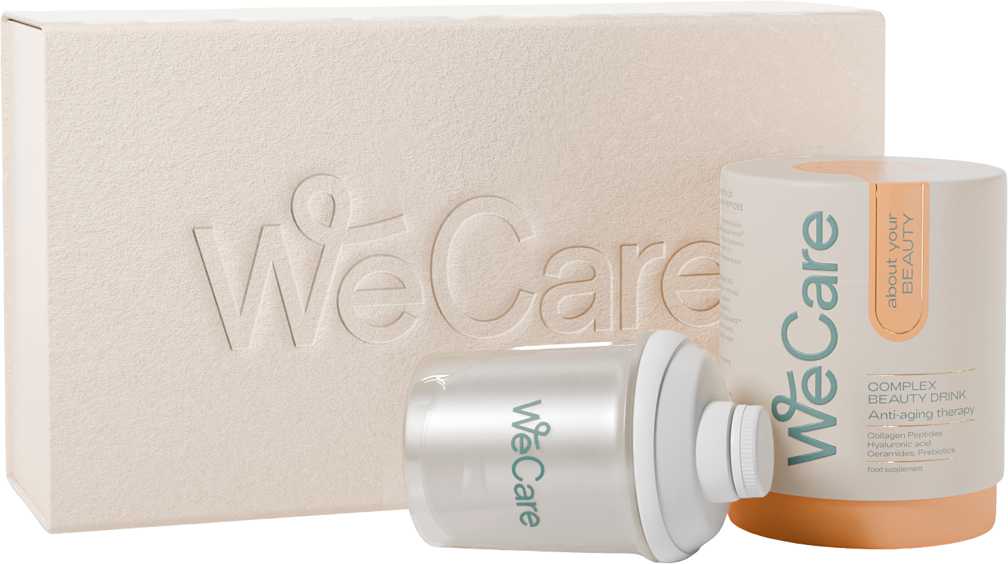 WeCare About your BEAUTY Drink + shaker 28 x 10 g