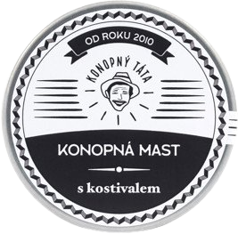 Konopný Táta Konopná mast s kostivalem 80 ml