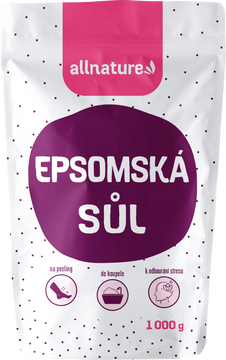 Allnature Epsomská sůl 1000 g