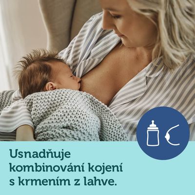 Canpol babies Lahev se širokým hrdlem ROYAL BABY modrá 120 ml