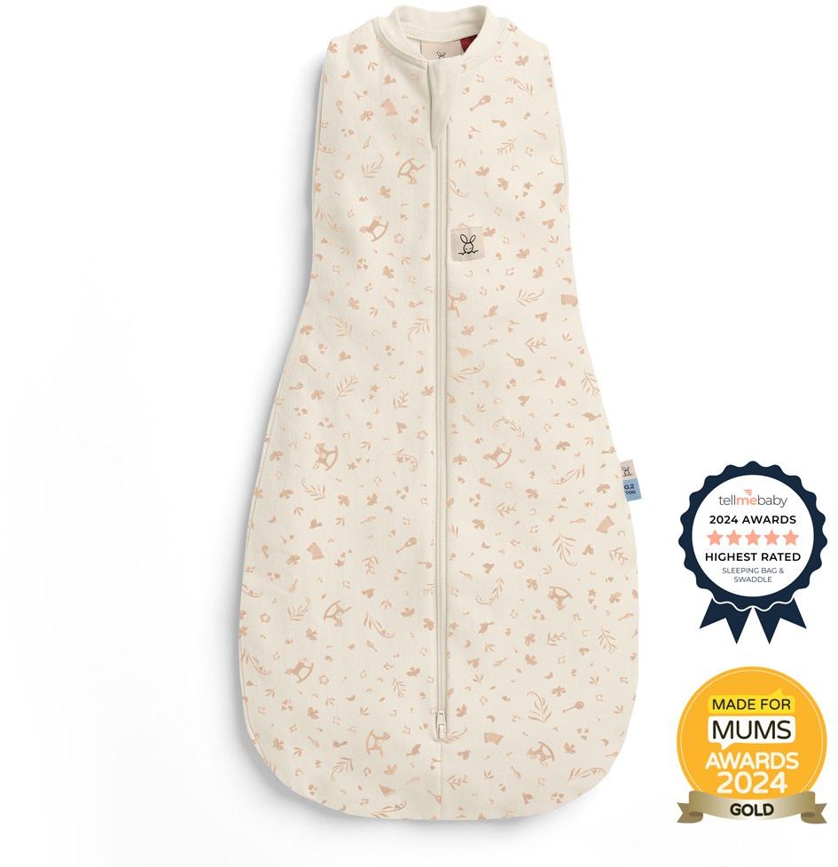 ERGOPOUCH Zavinovačka a pytel na spaní 2v1 Cocoon Lullaby 3-6m, 6-8kg, 0,2tog 1 ks