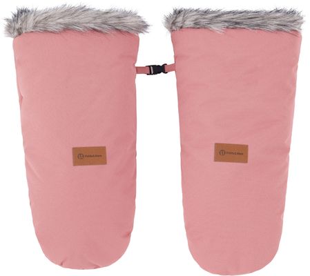 Petite&Mars Set zimní fusak Comfy 4v1 + rukavice na kočárek Fjora Old Rose