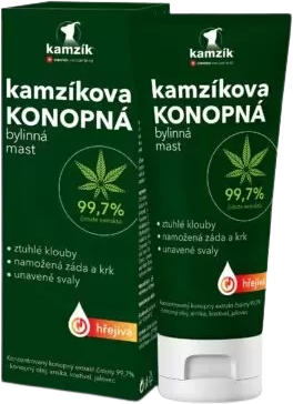 Cemio Kamzíkova konopná mast hřejivá 200 ml