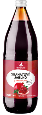 Allnature Granátové jablko Premium BIO 1000 ml