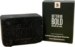 Better be bold Solid Bald Head&Body Wash Bar, Tuhý sprchový pomocník na hlavu i tělo 110 g